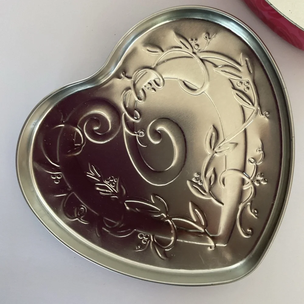 Brighton Heart Shaped Jewelry Tins Set of Two